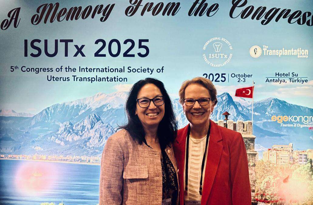 Assoc. Prof. Rebecca Deans Appointed Secretary and Honored Dignitary at ISUT 2025 Turkey – Celebrating Milestones in Uterus Transplantation with Dr. Catherine Racowsky